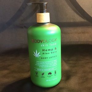 NEW Bodyology Body Lotion: Hemp & Aloe Vera